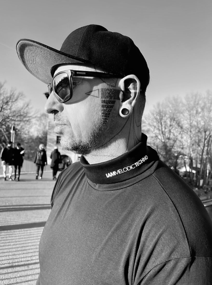 IAM Melodic Techno Roll Neck Longsleeve