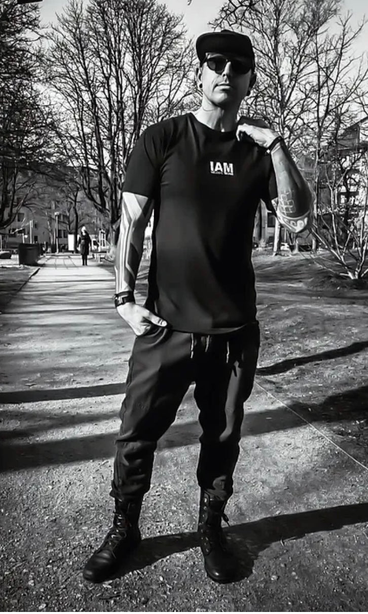 IAM Melodic Techno Men Longshirt SUPPORTER EDITION