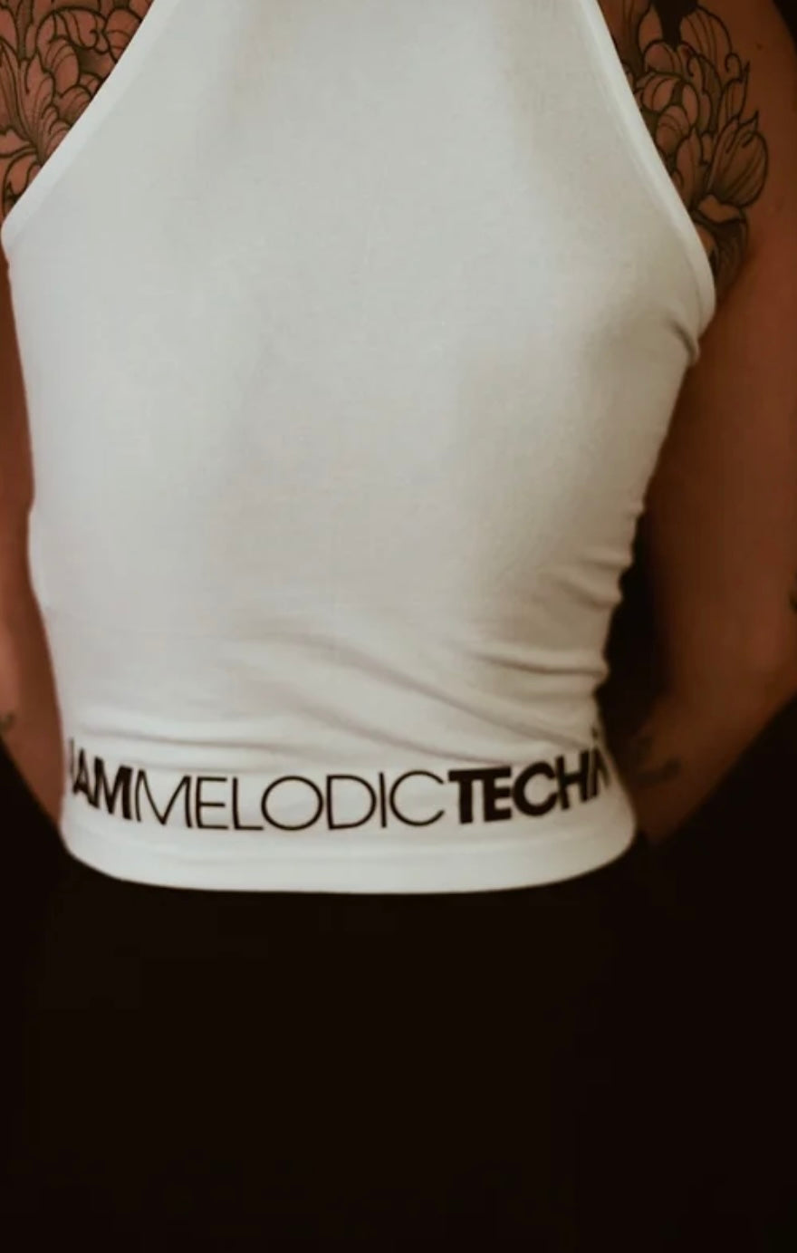IAM Melodic Techno Turtleneck Top