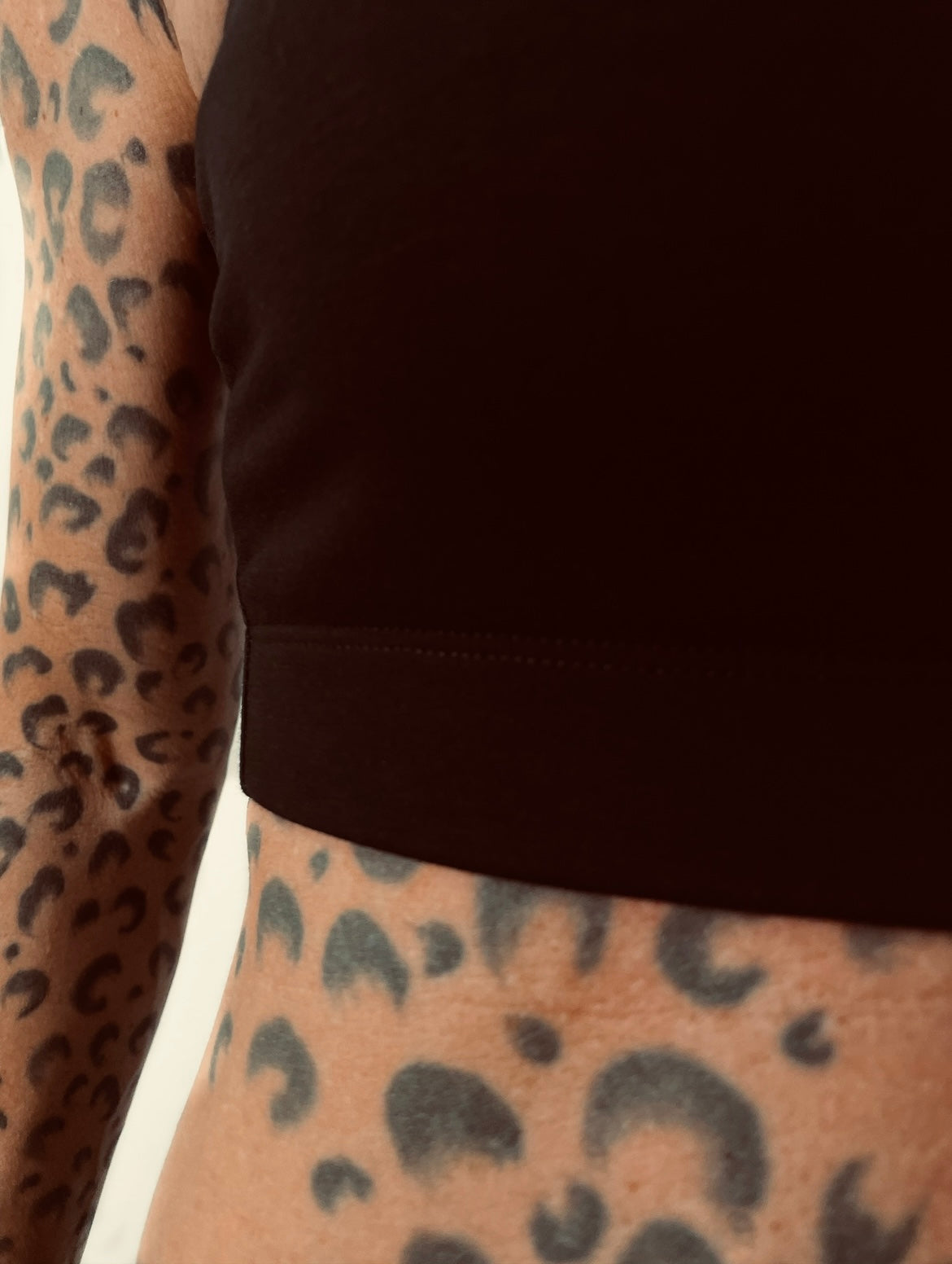 IAM Melodic Techno Spaghetti Crop Top