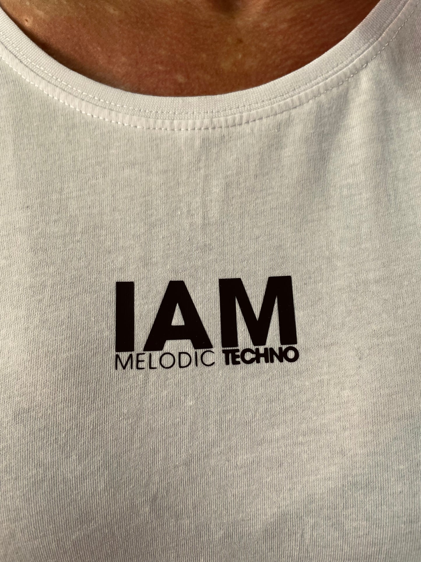 IAM Melodic Techno Ladies Shoulder Tee