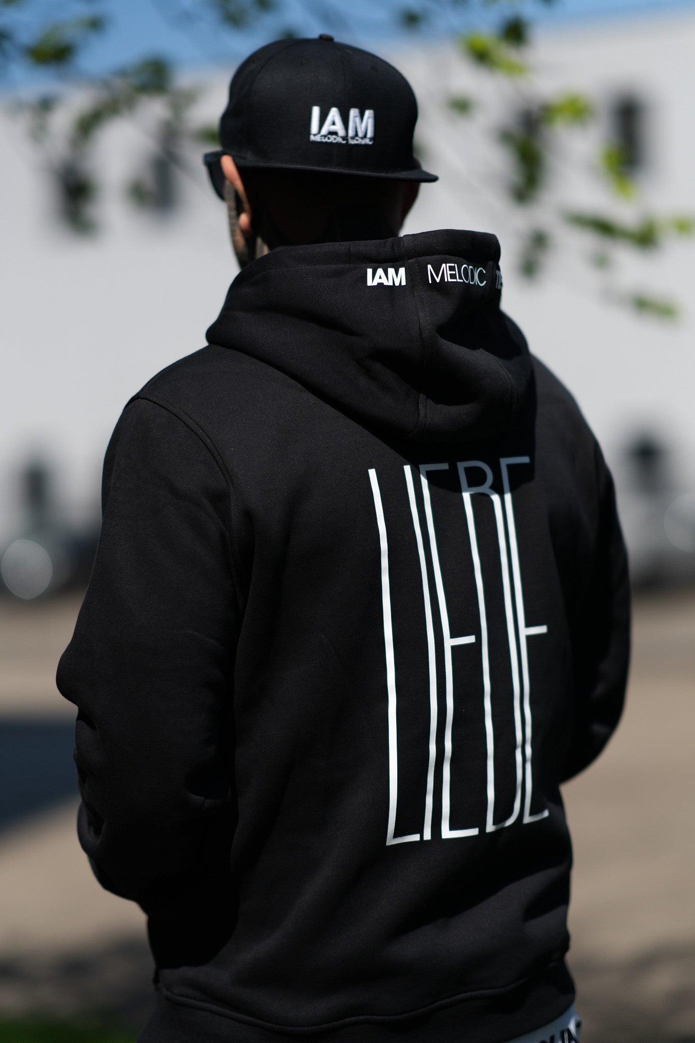 IAM Melodic Techno Liebe Hoodie