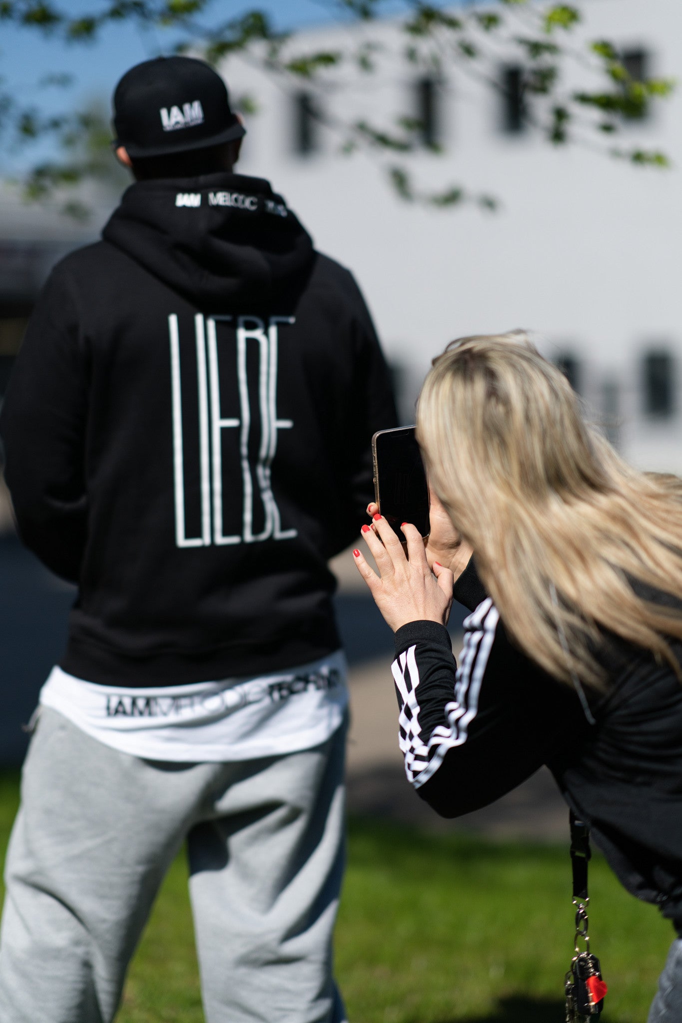 IAM Melodic Techno Liebe Hoodie