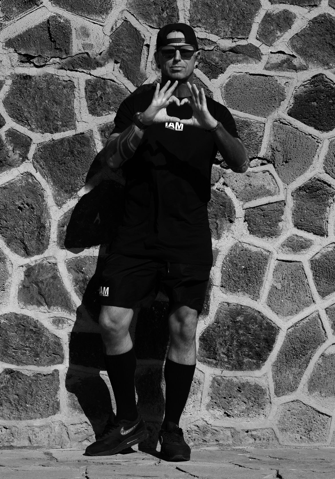 IAM Melodic Techno Longshirt - Herz