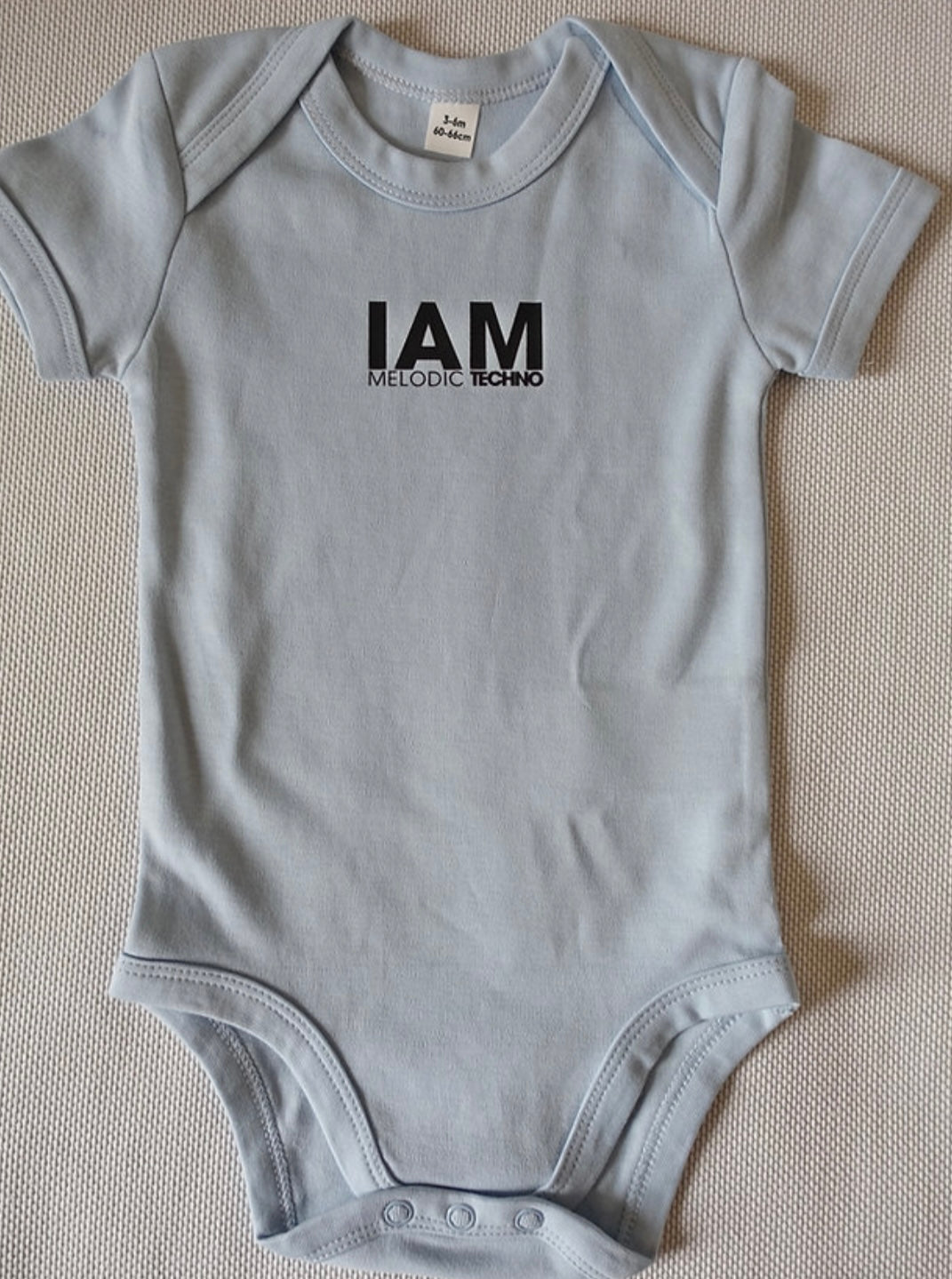 IAM Melodic Techno Baby Bodysuit
