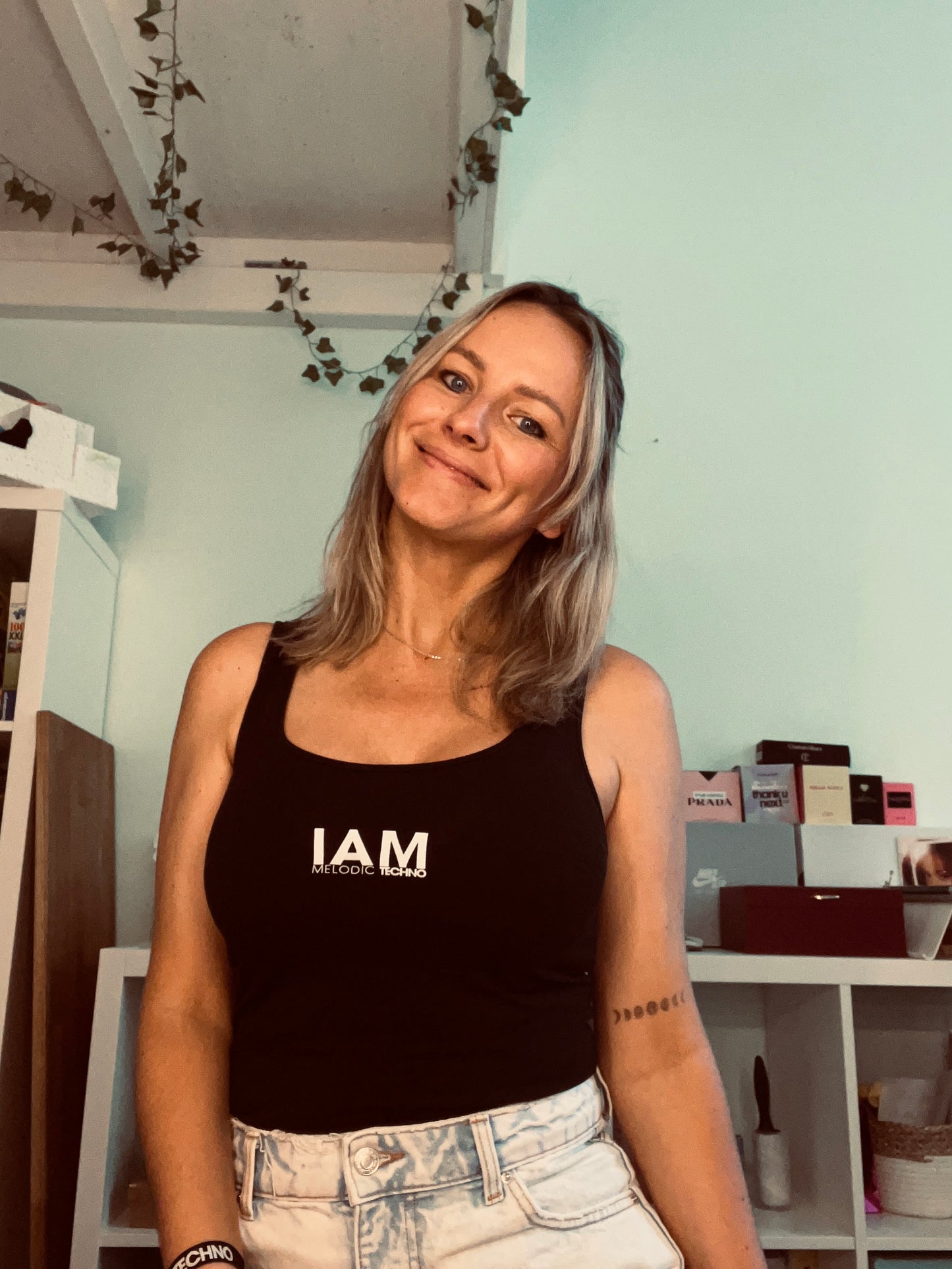 IAM Melodic Techno Stretch Tank