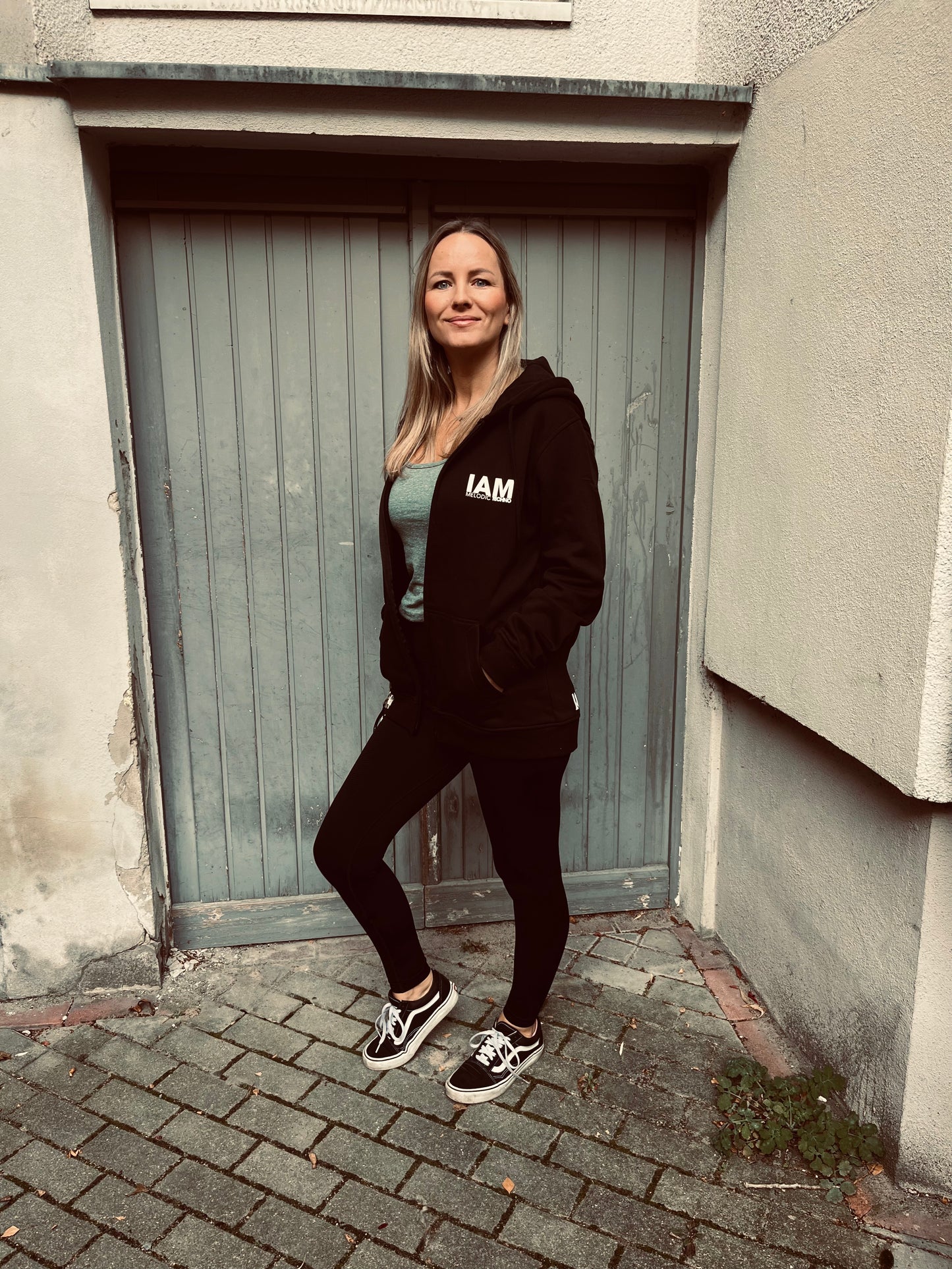 IAM Melodic Techno Ladies Zip Hoodie