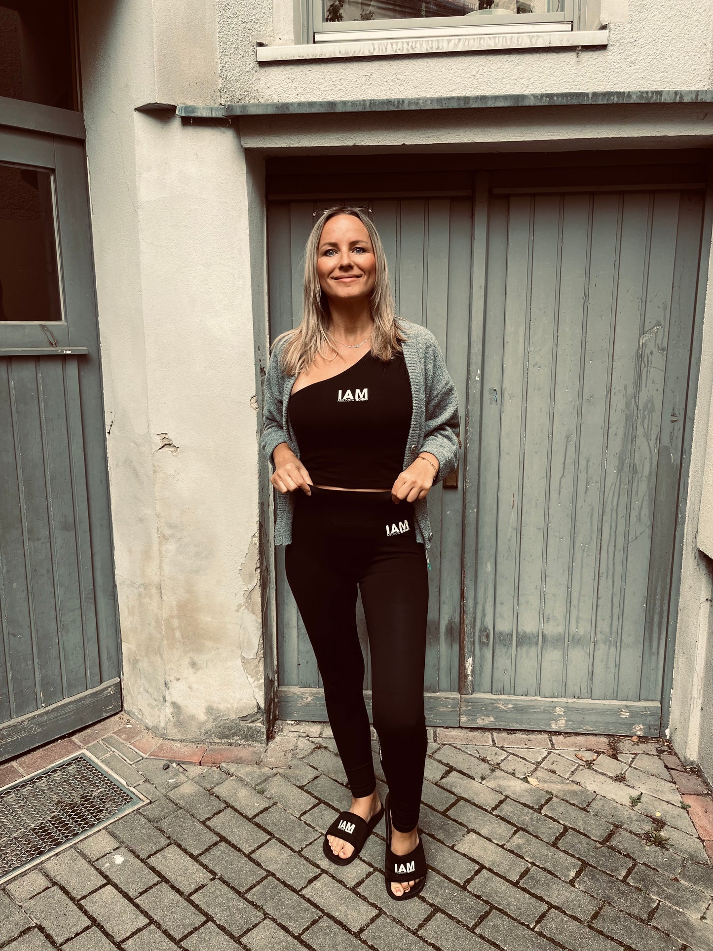 IAM Melodic Techno Recycled Scrunch Leggings