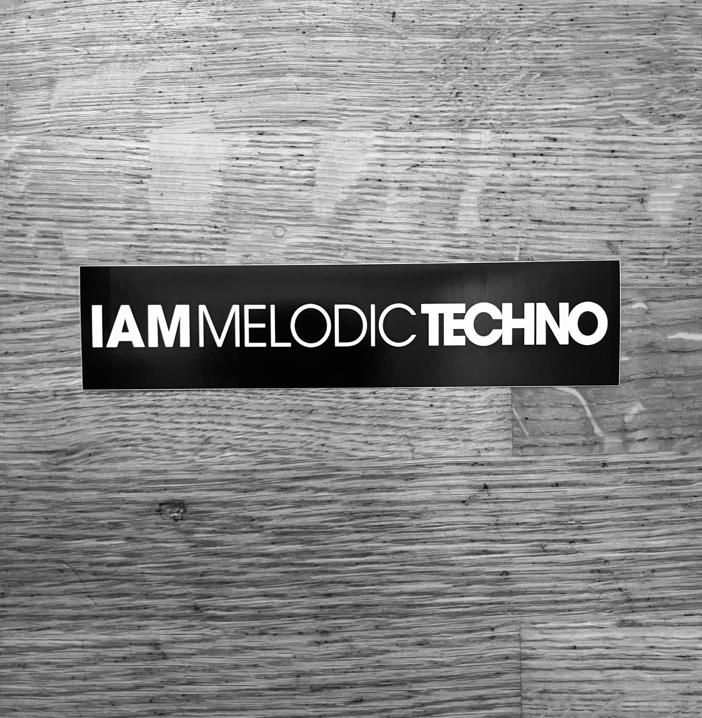 IAM Melodic Techno Sticker-Pack Black NEW