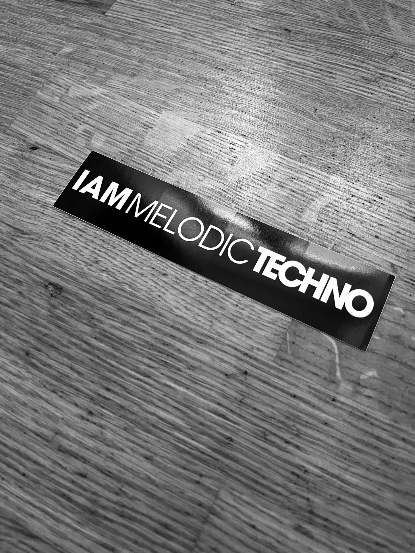 IAM Melodic Techno Sticker-Pack Black NEW
