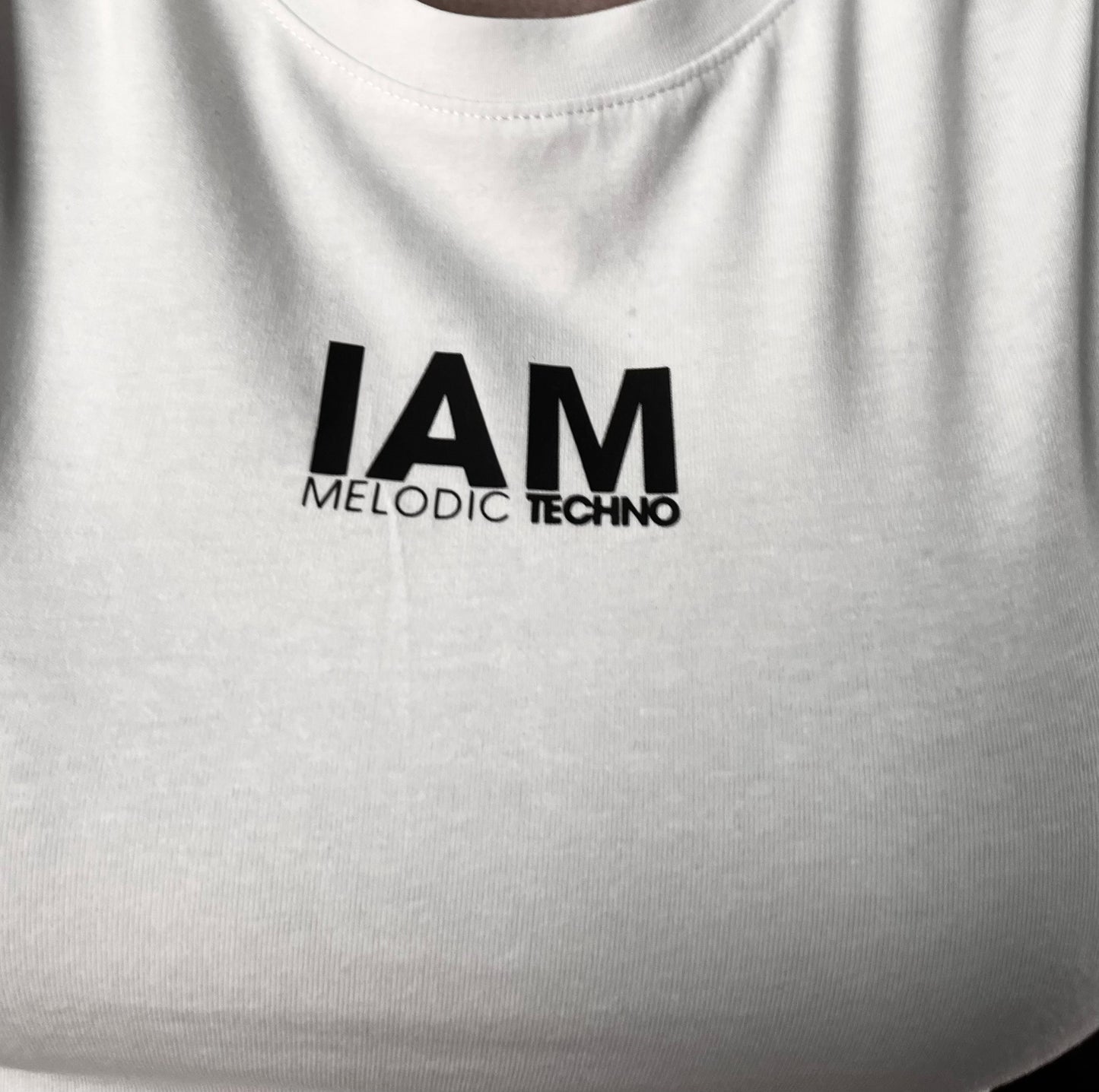 IAM Melodic Techno Girlie Cropped Top