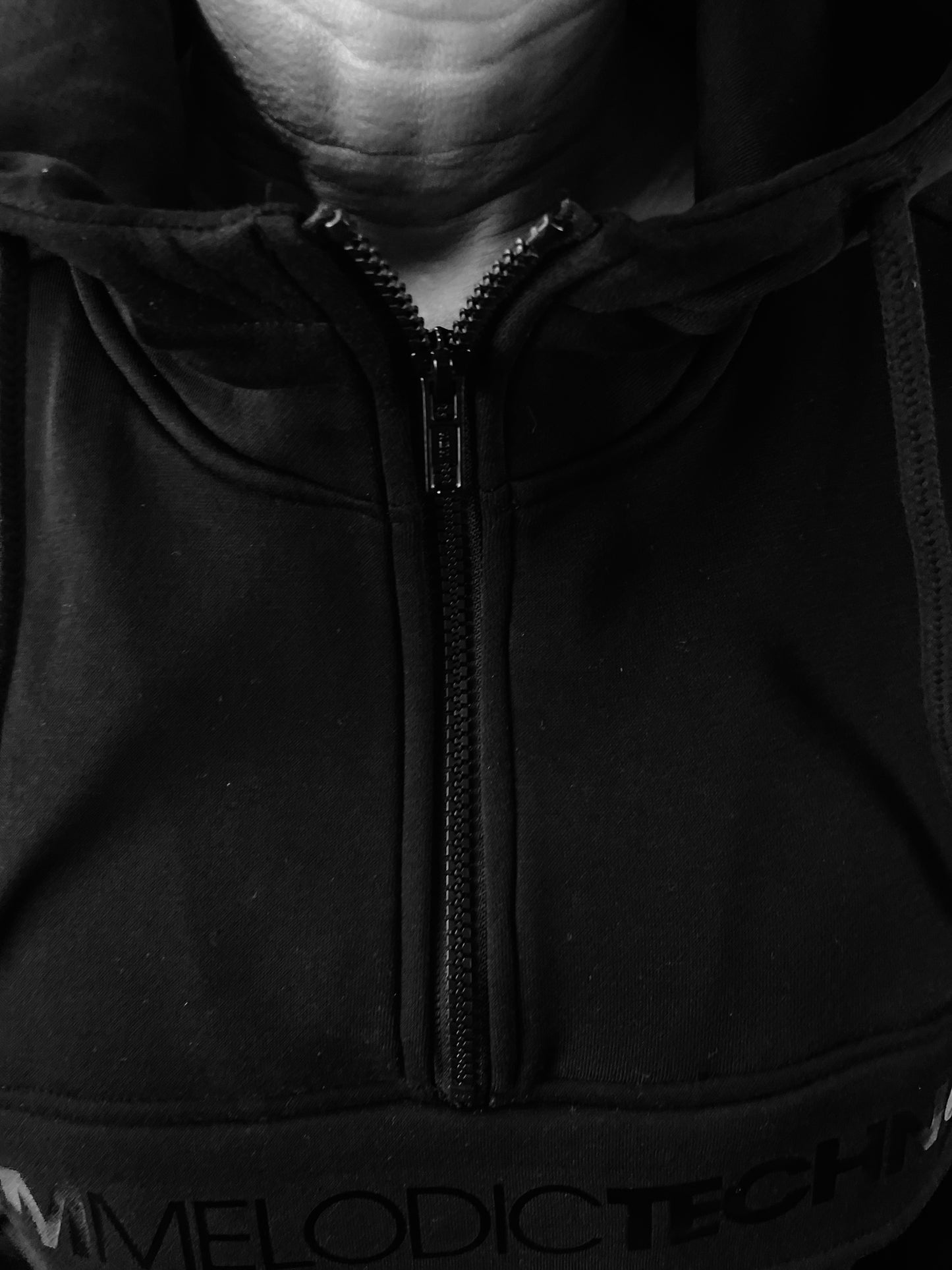 IAM Melodic Techno Alf's ueberzieher Hoodie Ladies - BLACK EDITION