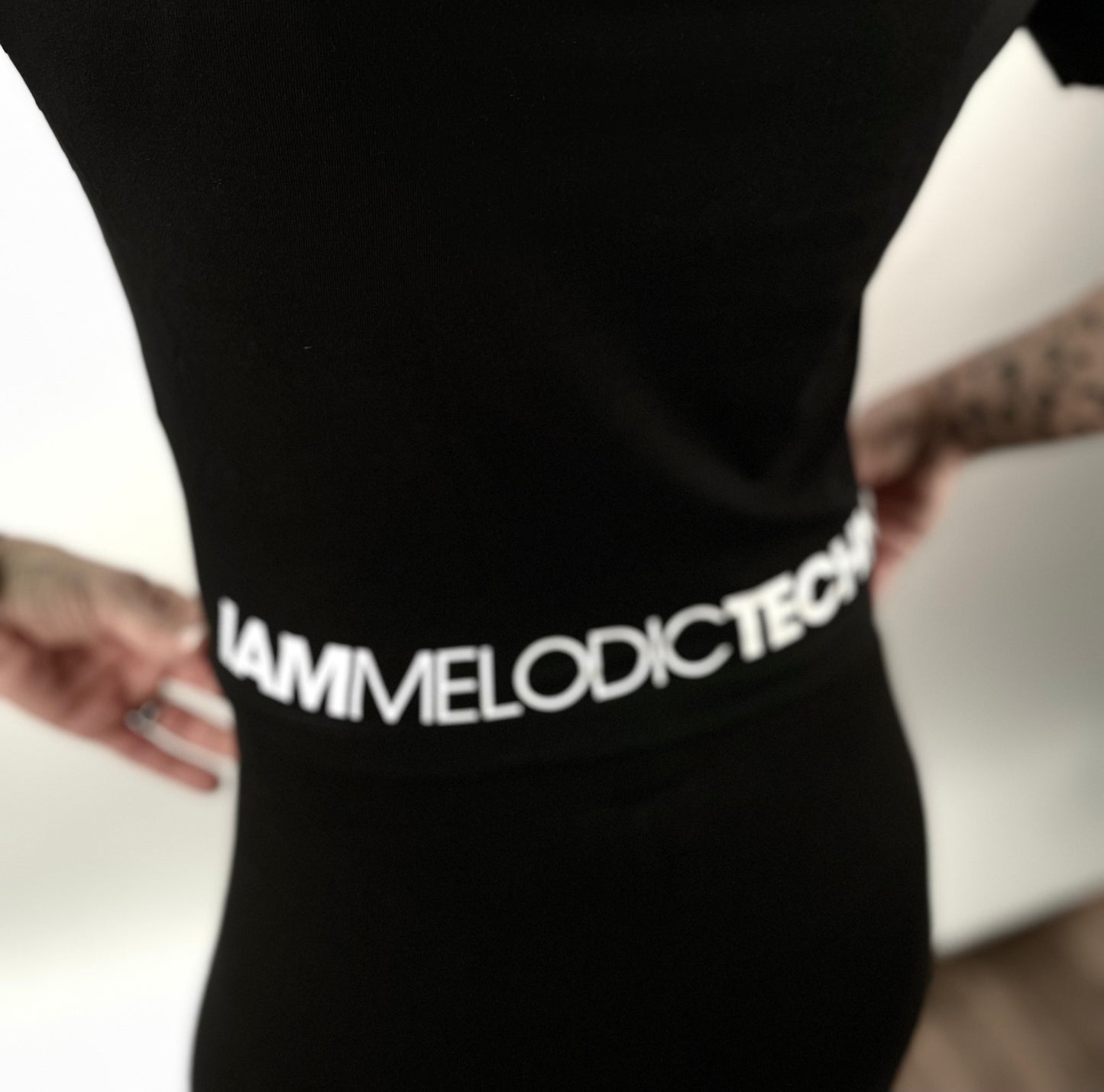 IAM Melodic Techno Girlie Cropped Top